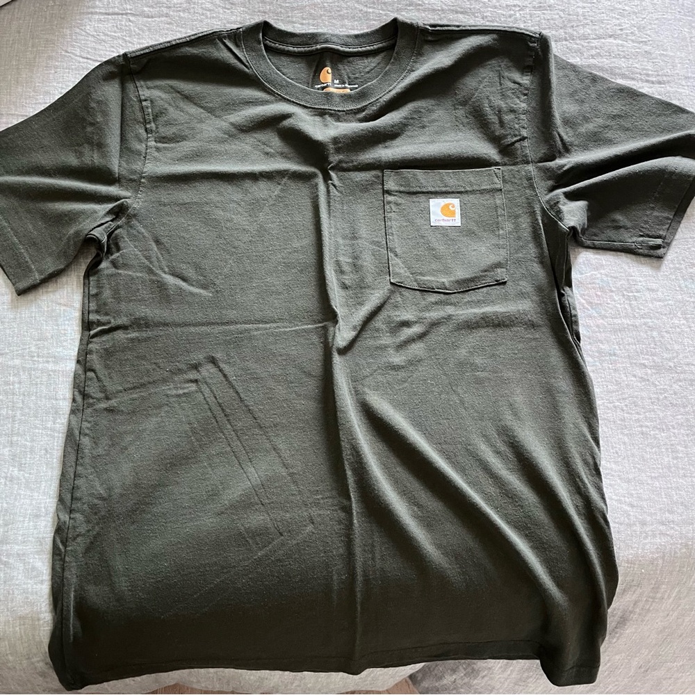 Carhartt Men's Dark Gray Short Sleeve Tee
